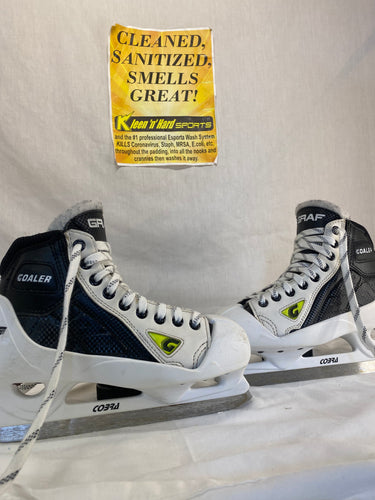 Used Graf Goaler Size 5 D Ice Hockey Goalie Skates