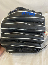 New Wilson A450 Size: 12" Throws Left Black/White/Red/Blue Baseball Glove