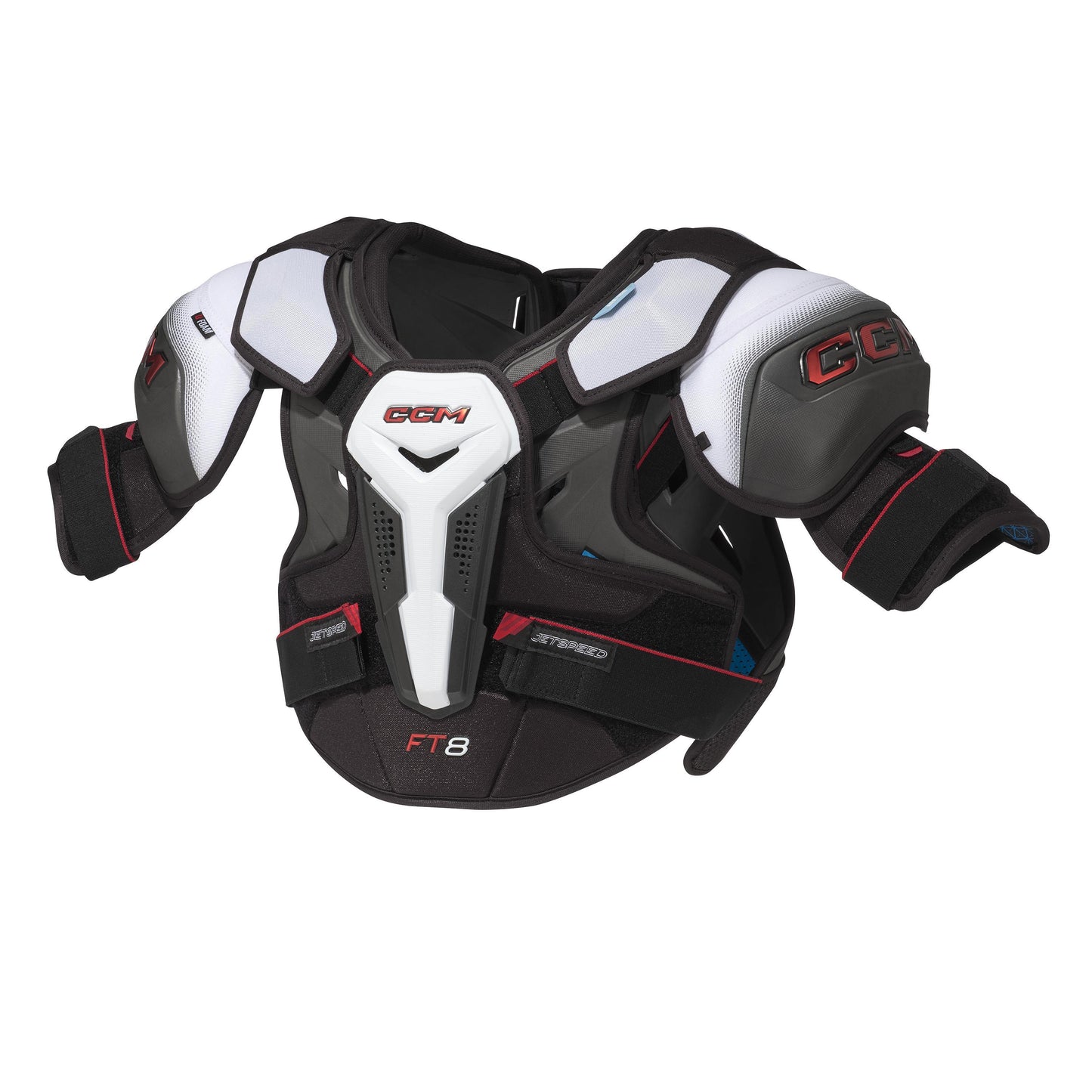 New CCM JETSPEED FT8 Size SR Ice Hockey Shoulder Pads