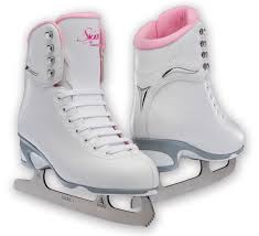 New Jackson JS 184 Tot's SoftSkate Size Yth 10 White-Pink Figure Skates