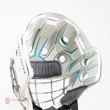 New Bauer 940 Size Sr L White Hockey Goalie Goalie Helmet