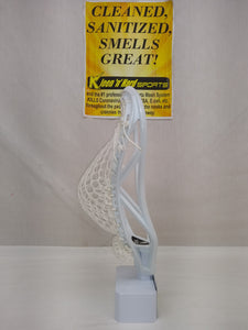 New ECD Rebel Strung Mens All White Lax Position Attack & Mid Lacrosse Head