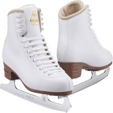 New Jackson White Excel JS1290 Figure Skating Figure Skates