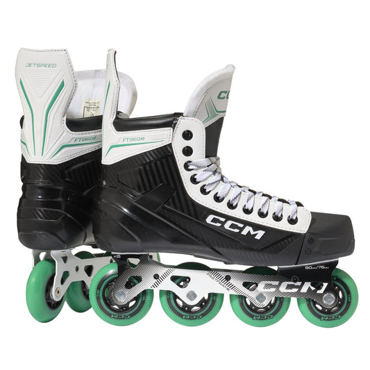 New CCM JETSPEED FT850R Size 4 Inline / Roller Hockey Skates