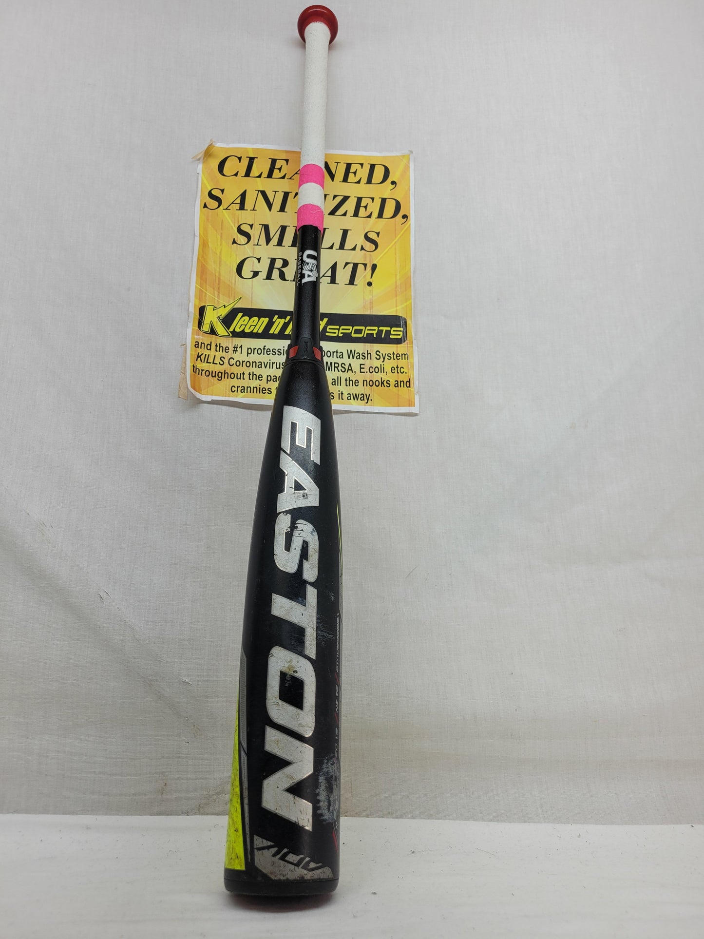 Used Easton ADV 360 Bat Length-Wgt 31" - 21 oz Comp. USA Black Baseball Bat