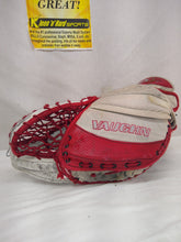 Used Vaughn Epic 8000 Reg (Lt Hand) Sz Sr White-Red Ice Hockey Goalie Catcher