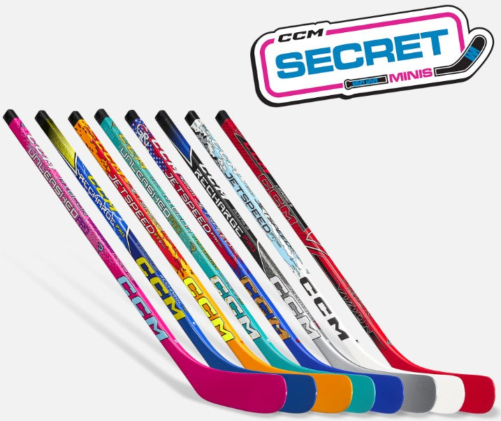 New CCM Mini Secret Right Knee Hockey Stick