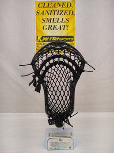 New ECD ION Strung Mens Black Lax Position Attack & Mid Lacrosse Head