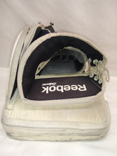 Used Reebok Premier Size Sr Full Right (Lt Hand) White Ice Hockey Goalie Blocker