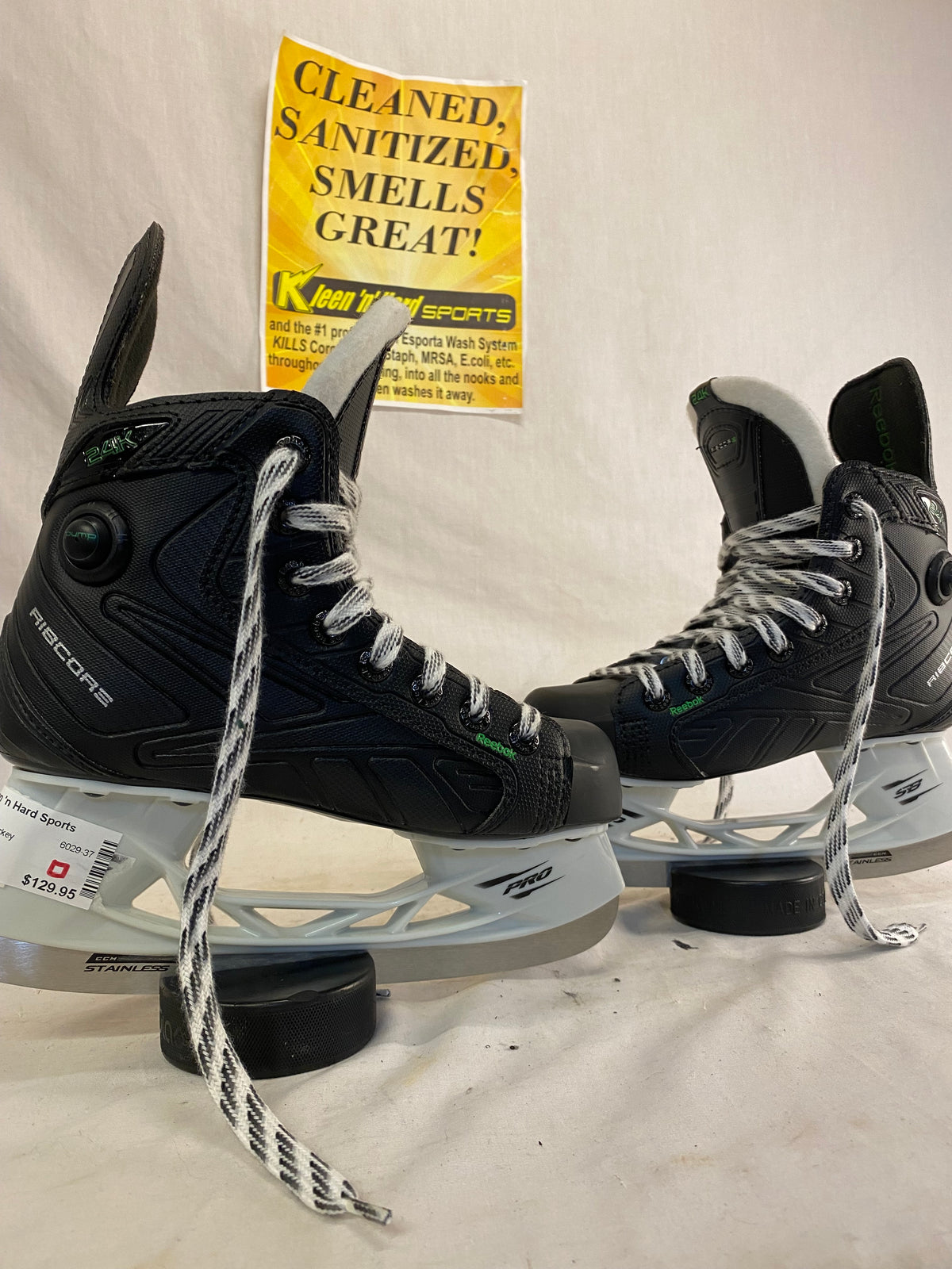 New Reebok 24K Size 1.5 D Ice Hockey Skates