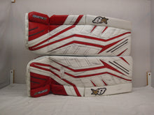 Used Brian's Gnetik X5 Size 32" + 1 White/Red Ice Hockey Goalie Leg Pads