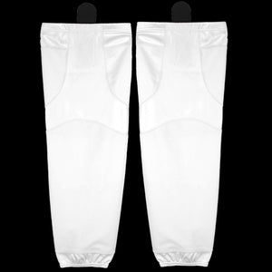 New Pear Socks Pro Mesh Mesh Sz Yth 24" White Hockey Socks