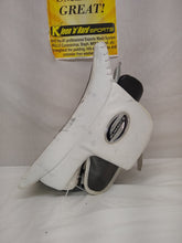 Used TPS Summit 5 Size Sr Reg (Rt Hand) White/Black Hockey Goalie Blocker