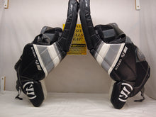 Used Warrior Ritual G3 Size 30" + 1" White/Black Hockey Goalie Leg Pads