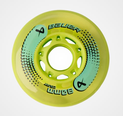 New Bauer Court 4-Pack Inline / Roller Hockey Wheels