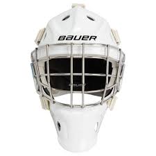 New Bauer 940 Size Jr White Hockey Goalie Goalie Helmet