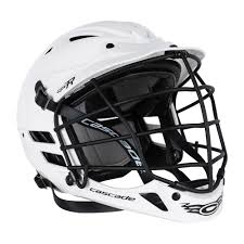 New Cascade CPV-R Size M/L White Mens Lacrosse Helmet