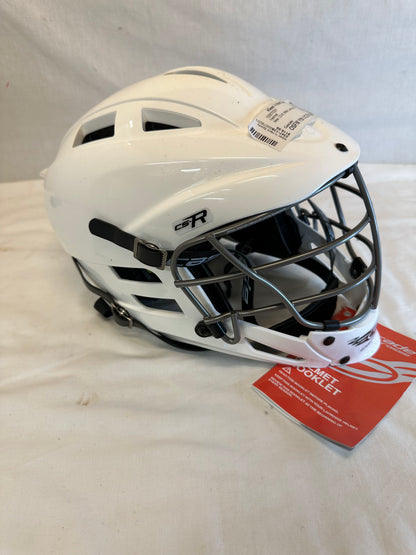 New Cascade CS-R Size OSFM Yth U12 White Yth Lacrosse Helmet