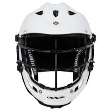 New Warrior Burn Size JR. White Lacrosse Helmet