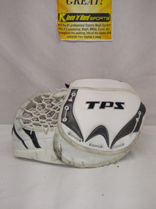 Used TPS Summit 5 Left Sz Sr White Hockey Goalie Catcher