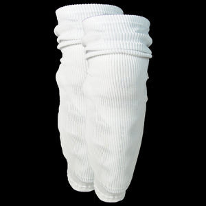 New Pear Sox Pro Weight Knit Sz Mite 16-18" White Hockey Socks