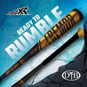 DTB Tremor (-3) Alloy BBCOR Baseball Bat