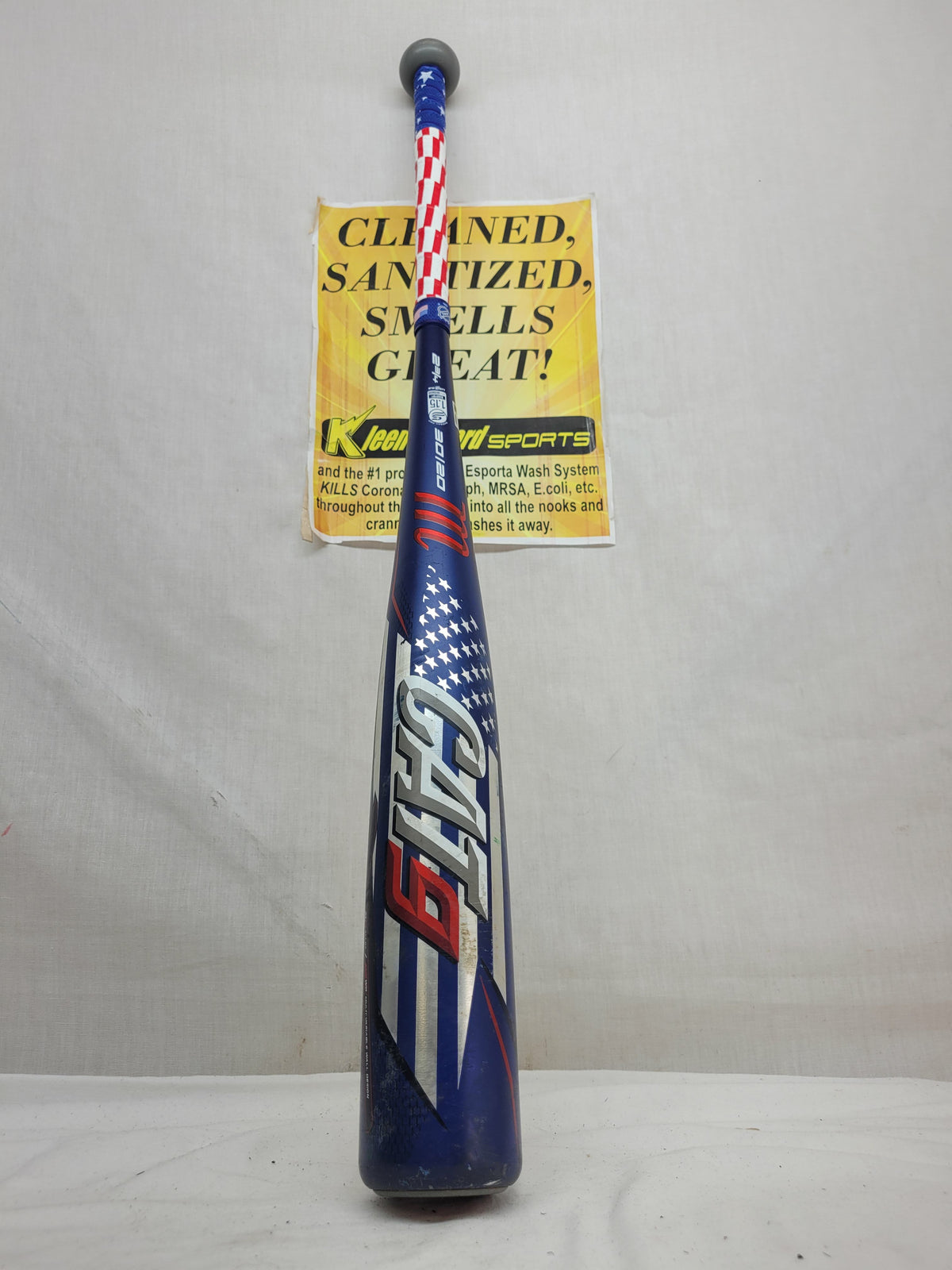 Used Marucci CAT 9 Bat Length-Wgt 30" - 20 oz. (-10) Alloy USSSA Blue Bat