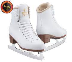 New Jackson Mystique Size Yth 8 C White Figure Skating Figure Skates