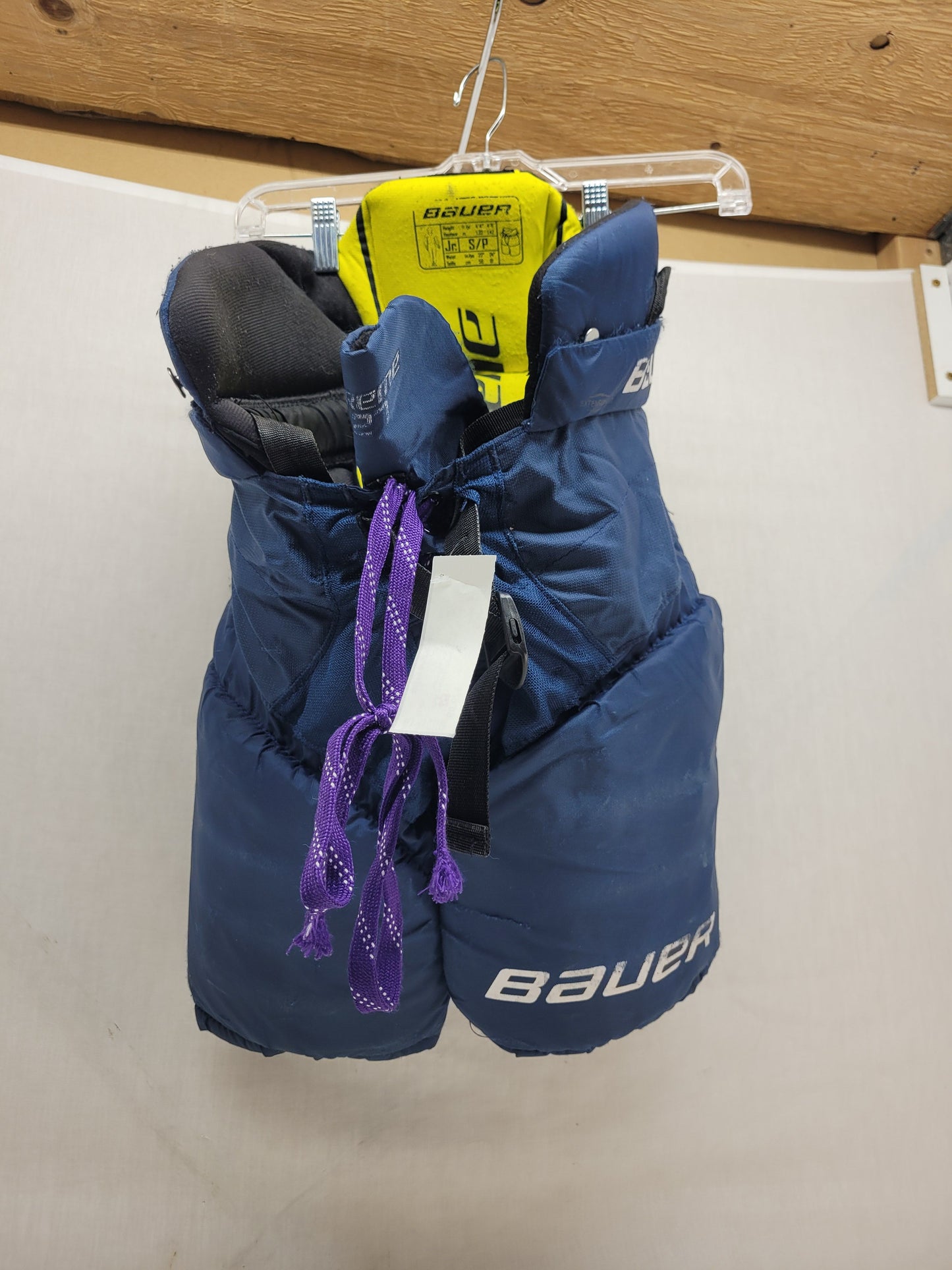 Used Bauer Supreme S27 Size Jr S Reg Navy Ice Hockey Pants