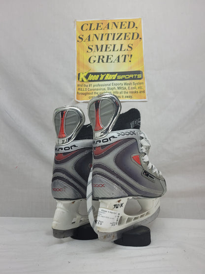 Used Nike Bauer Vapor XXXX Size 1.5 D Ice Hockey Skates