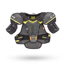 New CCM Tacks XF Size SR Ice Hockey Shoulder Pads