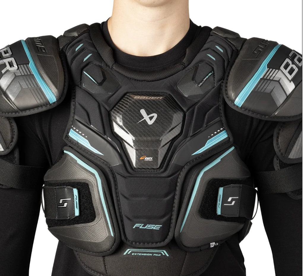 New Bauer SUPREME FUSE Size INT Ice Hockey Shoulder Pads