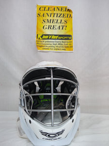 New Cascade XRS Pro (Std. Chin) OSFM White Mens Lacrosse Helmet