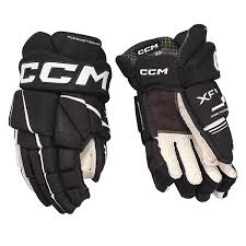 New CCM Tacks XF 80 Size 15" Black-White Ice Hockey Gloves