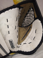 Used Simmons 992 Left Sz Sr White Black Ice Hockey Goalie Catcher