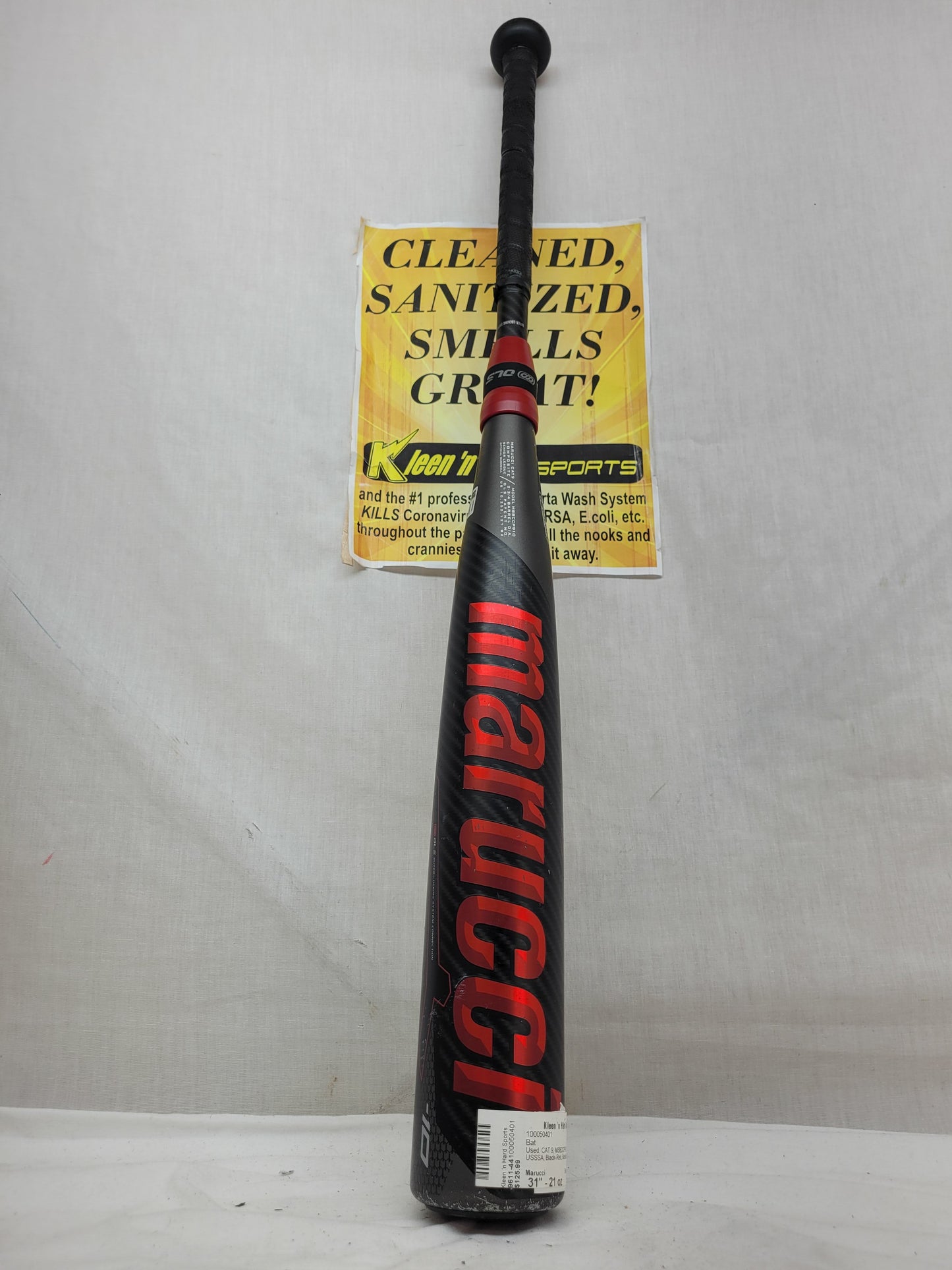 Used Marucci CAT 9 MSBCCP910 Bat Length-Wgt 31" - 21 oz Composite USSSA Bat