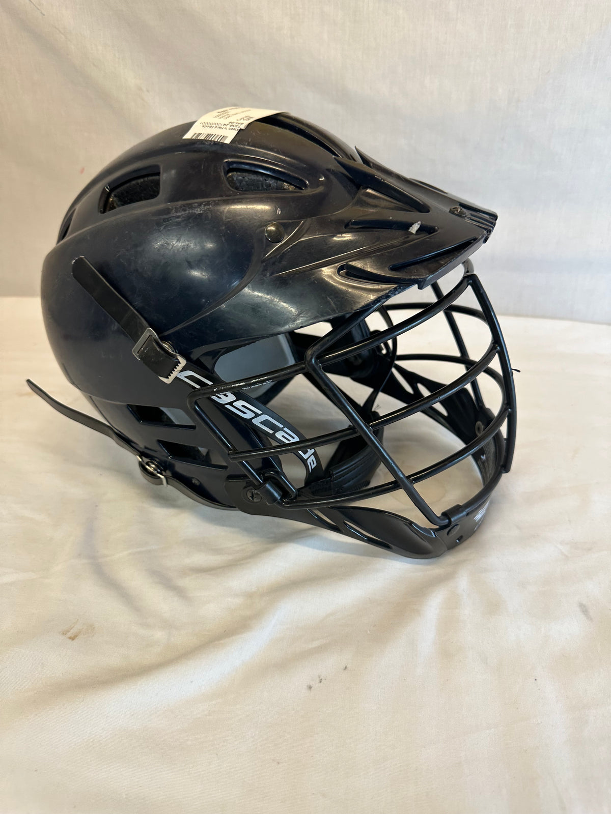 Used Cascade Size S/M Navy Lacrosse Helmet
