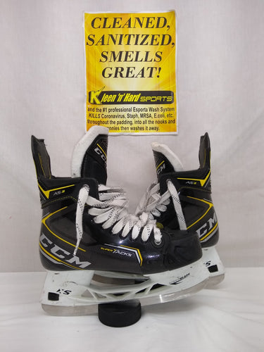 Used CCM Supertacks AS3 Size 8 D Ice Hockey Skates