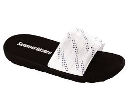 New SummerSkates Size-SummerSandals XL white/black Hockey Sandals