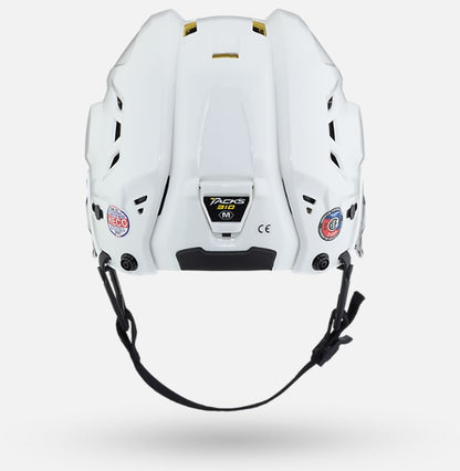 New CCM Tacks 310 Combo (with Facemask) Size S White Ice Hockey Helmet