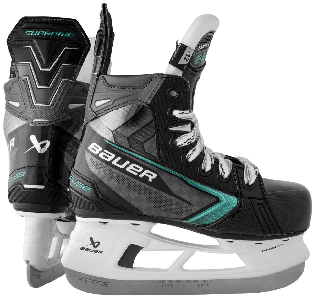New Bauer SUPREME FUSE Sizes Yth (12 - 13.5) Ice Hockey Skates