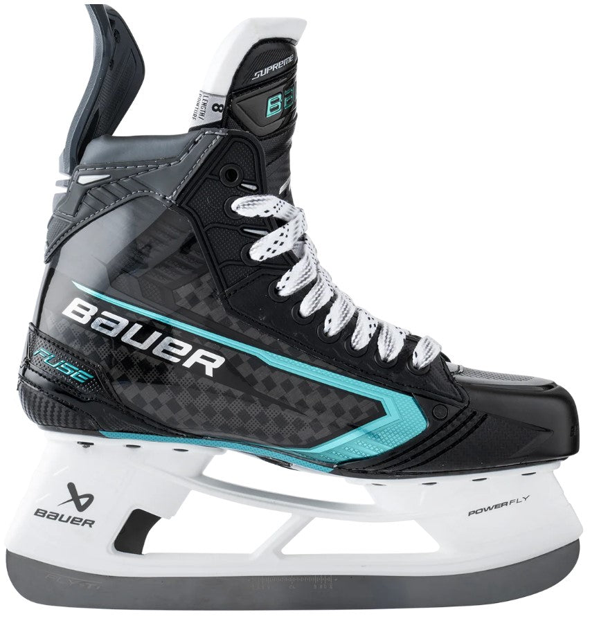 New Bauer SUPREME FUSE w/ FLY-Ti Runners Sizes SR (7 - 12) Ice Hockey Skates