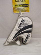 Used Simmons 995 Pro Series Size Sr Reg (Rt Hand) White/Black Goalie Blocker