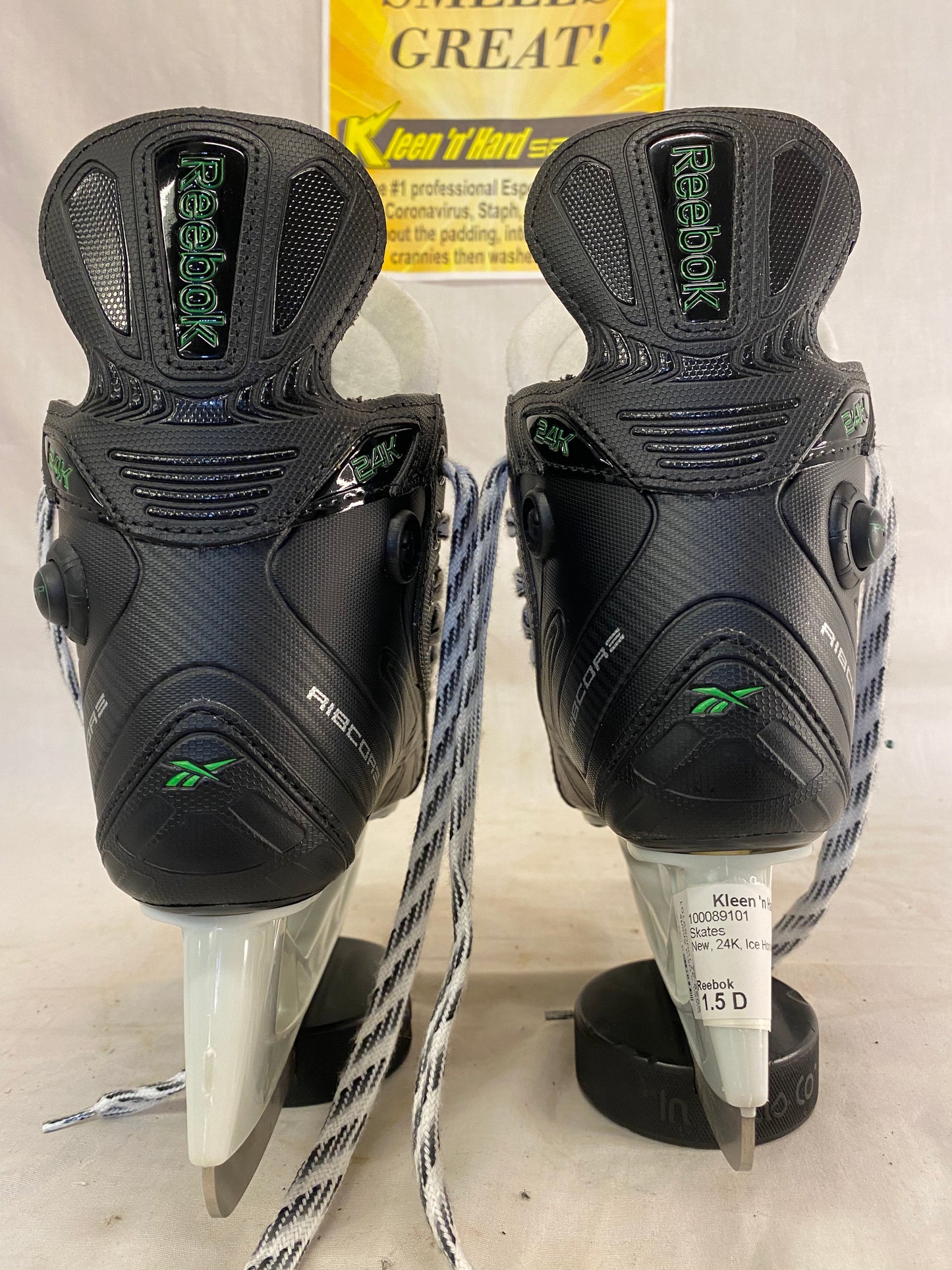 New Reebok 24K Size 1.5 D Ice Hockey Skates