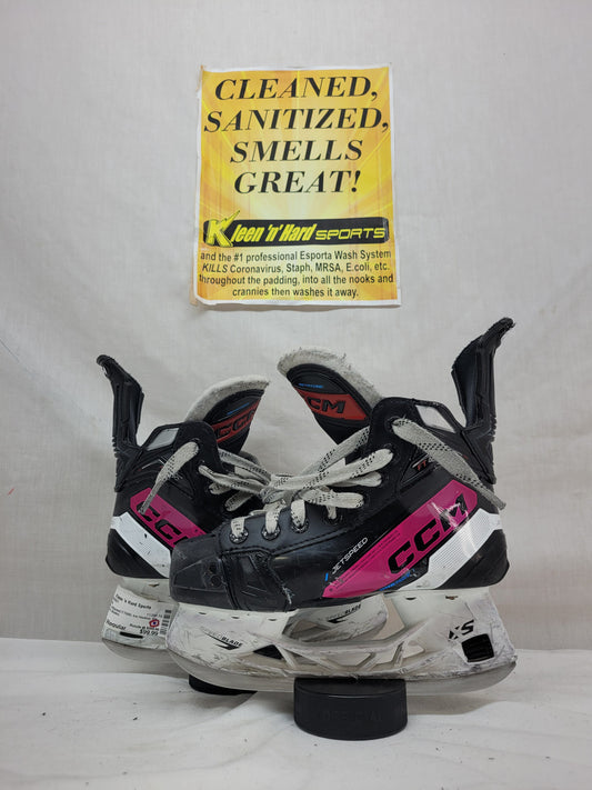 Used CCM Jetspeed FT680 Size 1.5 Regular Ice Hockey Skates