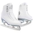 New Jackson Finesse JS 154 Size Yth 8 White Figure Skating Figure Skates