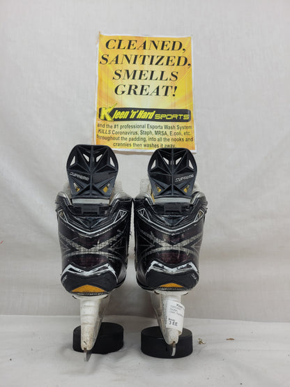 Used Bauer Supreme 1S Size 3 EE Ice Hockey Skates