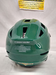 New Cascade CPV-R Size M/L Forest Green/Black Mens Lacrosse Helmet