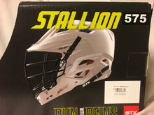 New STX Stallion 575 Size S Black Mens Lacrosse Helmet