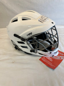 New Cascade CS-R Size OSFM Yth U12 White Mens Lacrosse Helmet